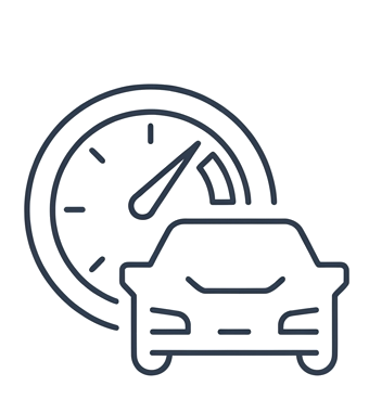 Werkstatt-geprüfte Qualität Tacho Icon